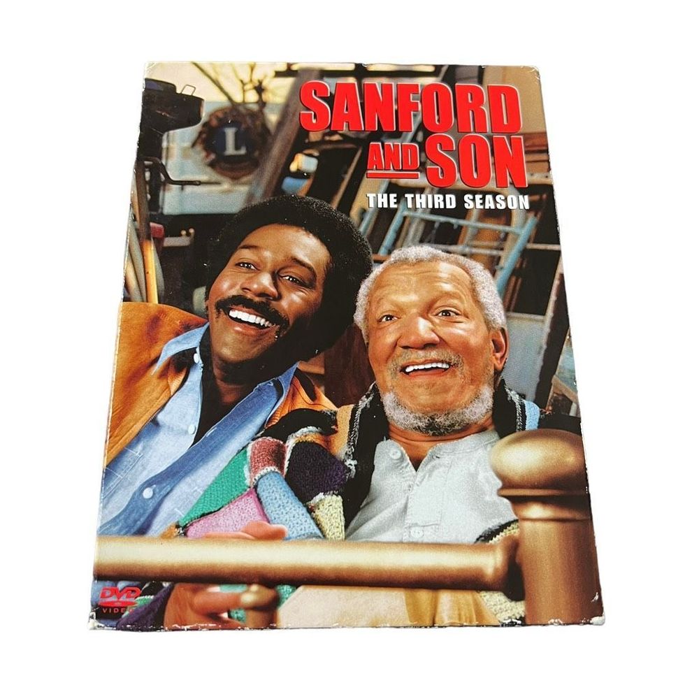 Sanford And Son The Third Season 3 Disc‎ DVD Vintage TV Series Comedy Redd Foxx